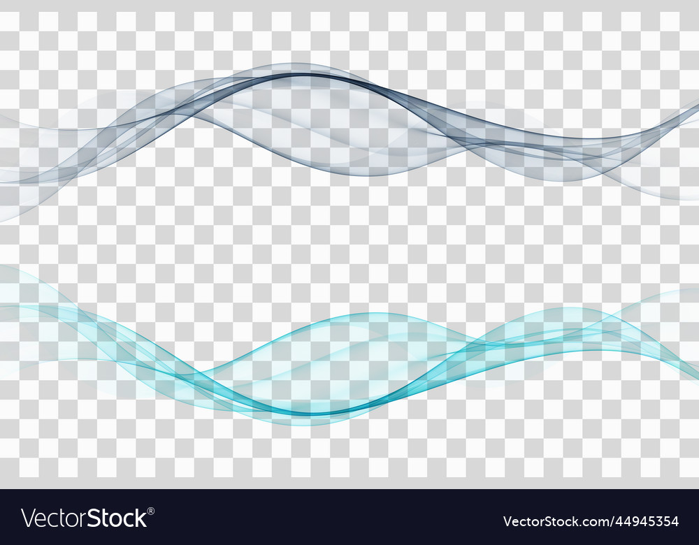 Wavy Transparent Elements