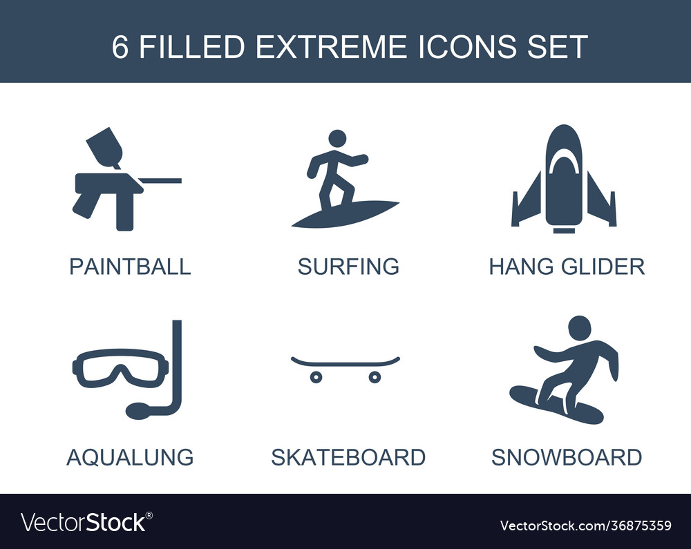 6 extreme icons