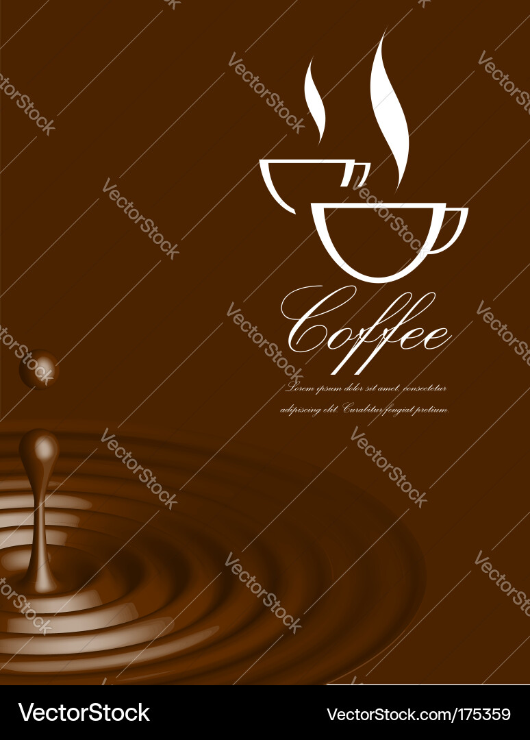 Coffee Royalty Free Vector Image - VectorStock