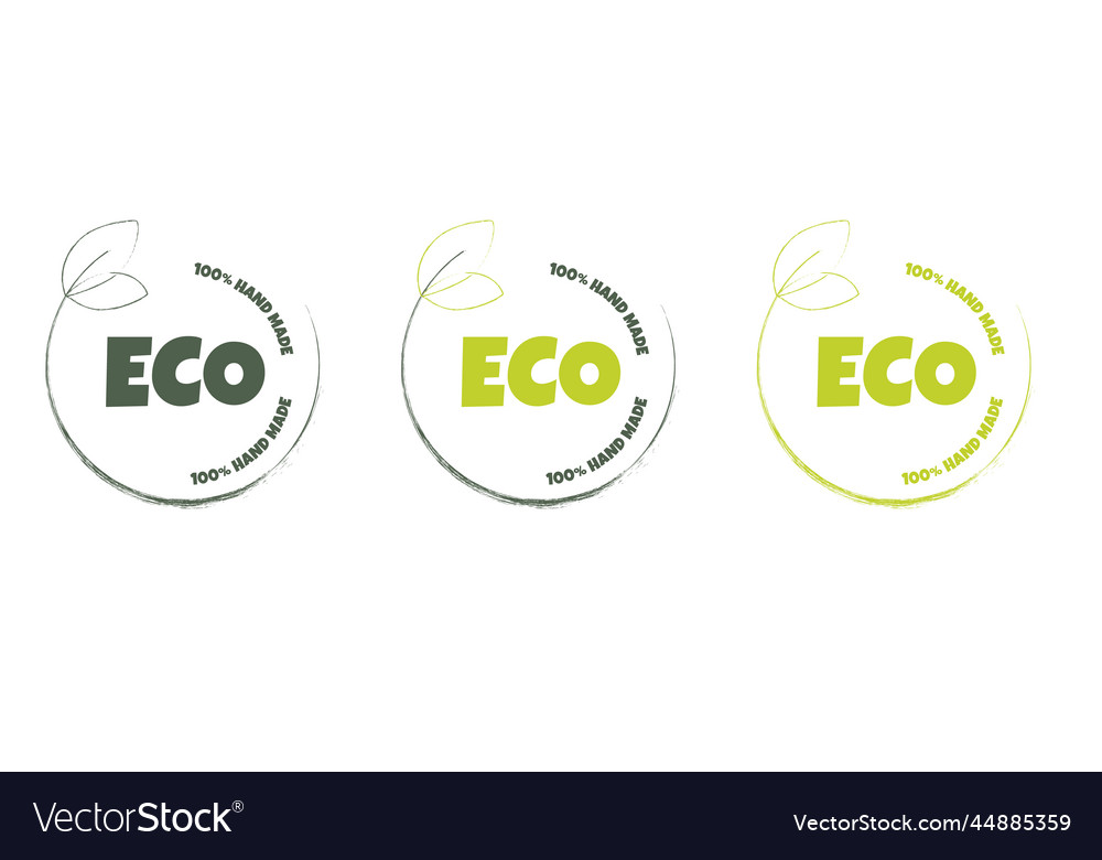 Natural products sticker