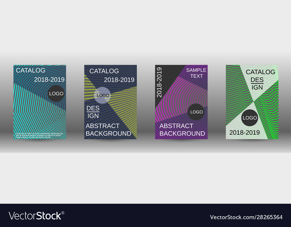 Creative backgrounds with abstract gradient linear