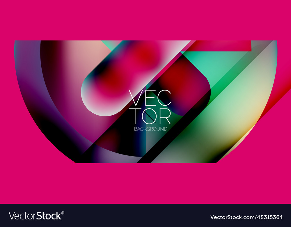 Dynamic fluid gradient techno sphere mesmerizing vector image Dynamic fluid gradient techno sphere mesmerizing