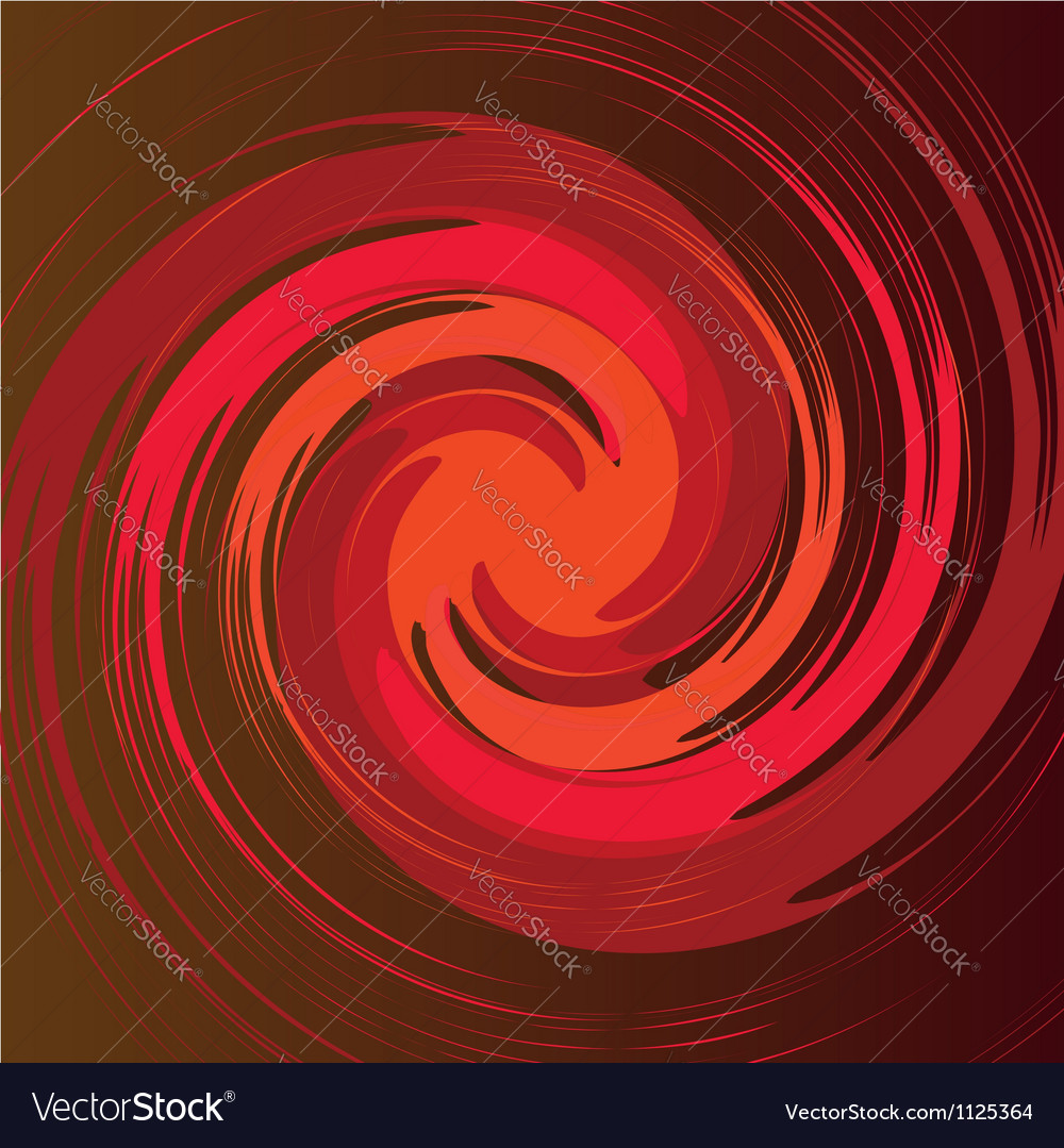 Dynamic Red Spiral Vortex