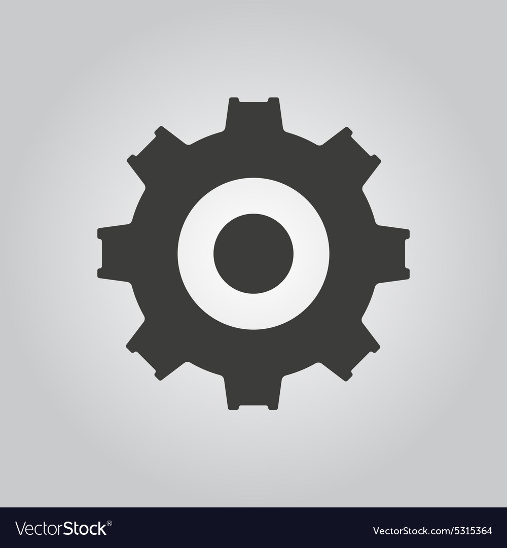 the gear icon settings