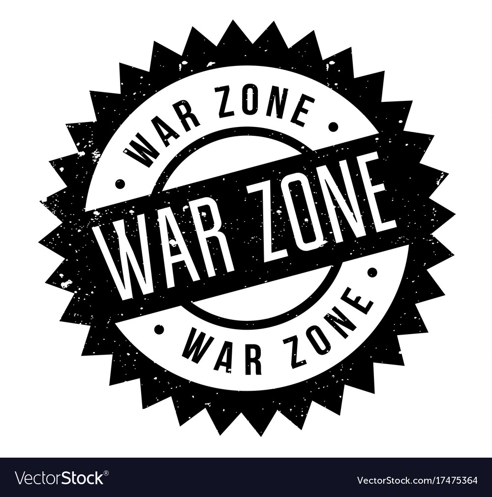 War Zone Gummistempel