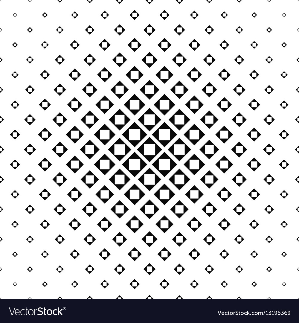 Monochrome square pattern