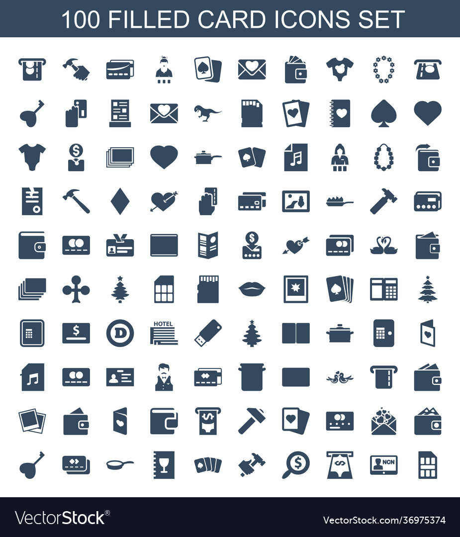 Card icons