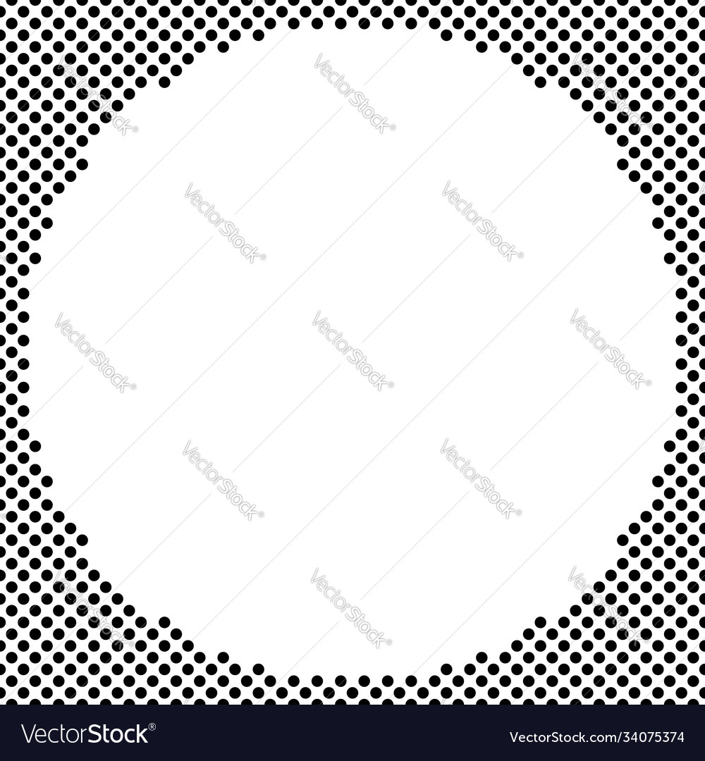 Kreis Halbton Rasterpunkte gepunktete Spekkles vector image Kreis Halbton Rasterpunkte gepunktete Spekkles