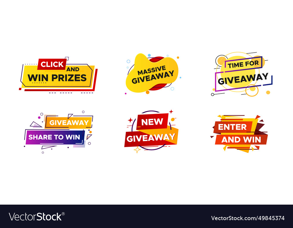 Marketing and advertising banner competition Vector Image