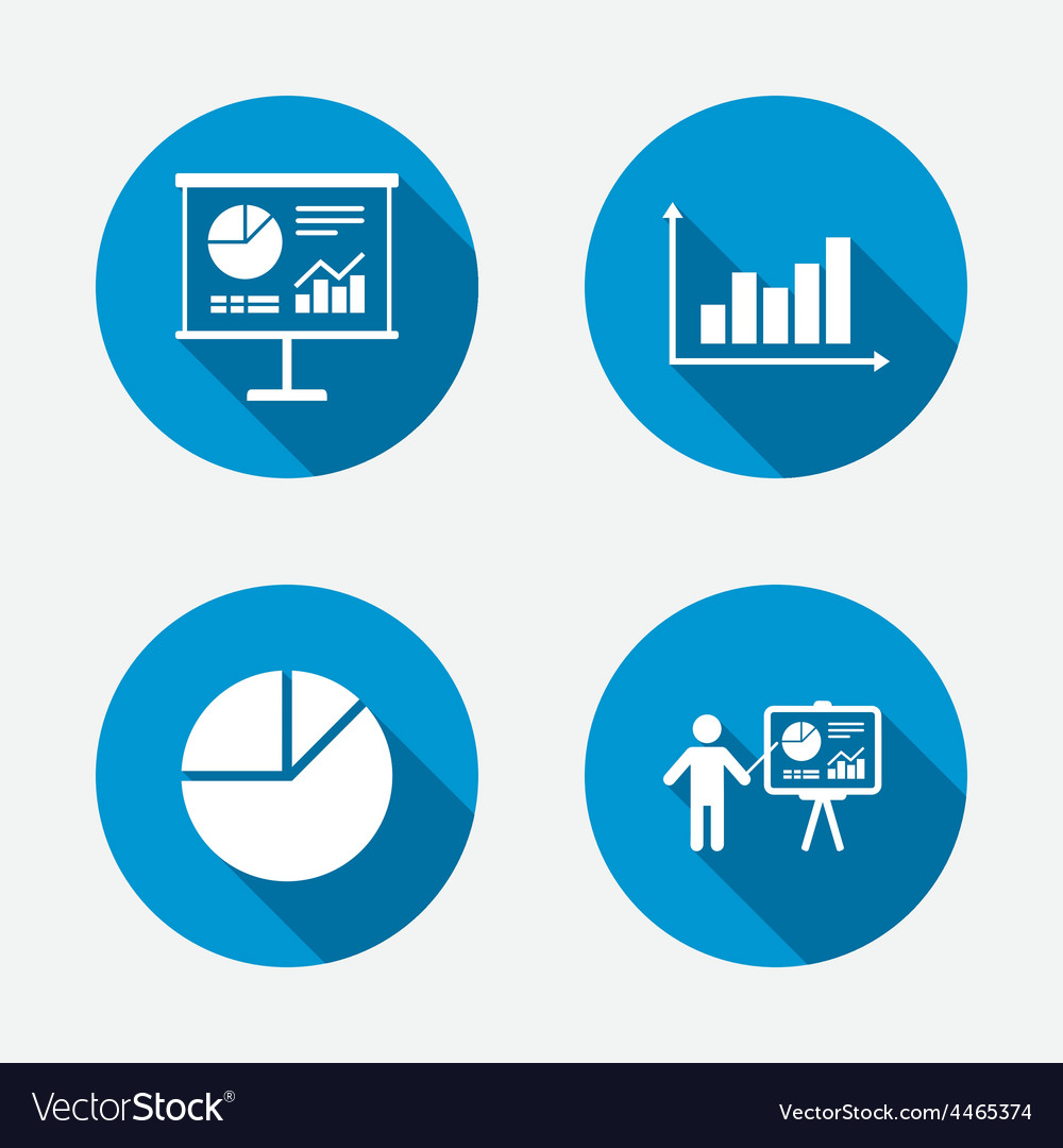 Presentation Chart Icon - Data Analysis