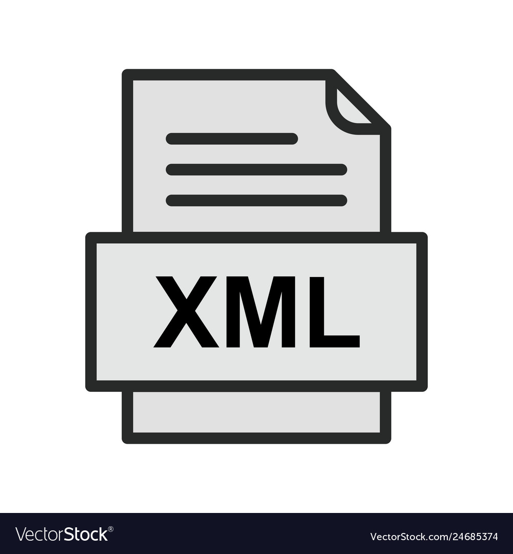 Xml file document icon