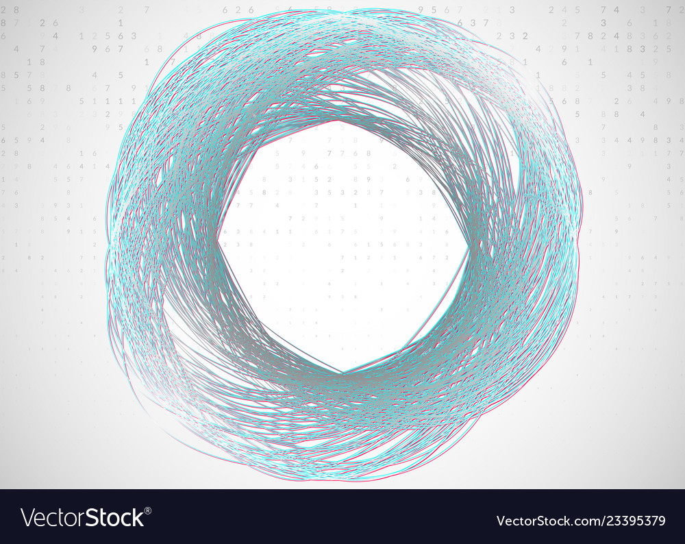 Big data background technology for visualization vector image Big data background technology for visualization