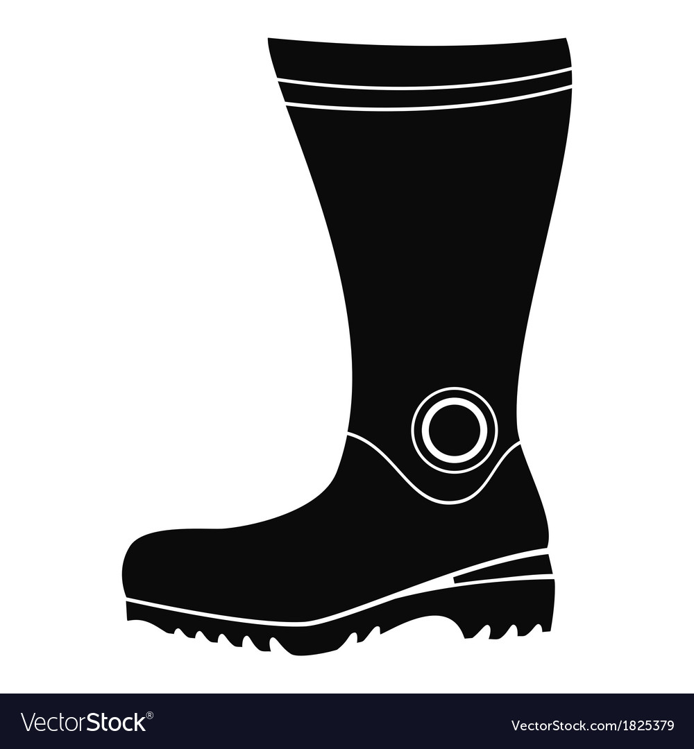 Boot icon Royalty Free Vector Image - VectorStock