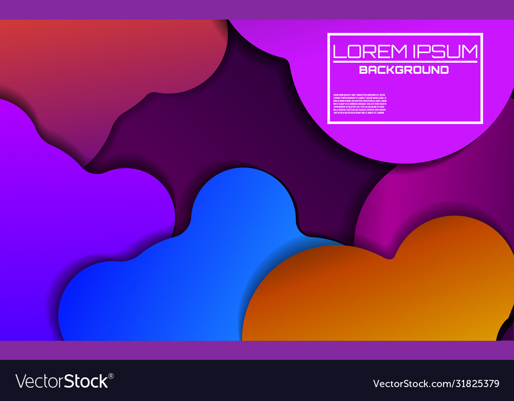 Dynamic colorful background with bright gradients
