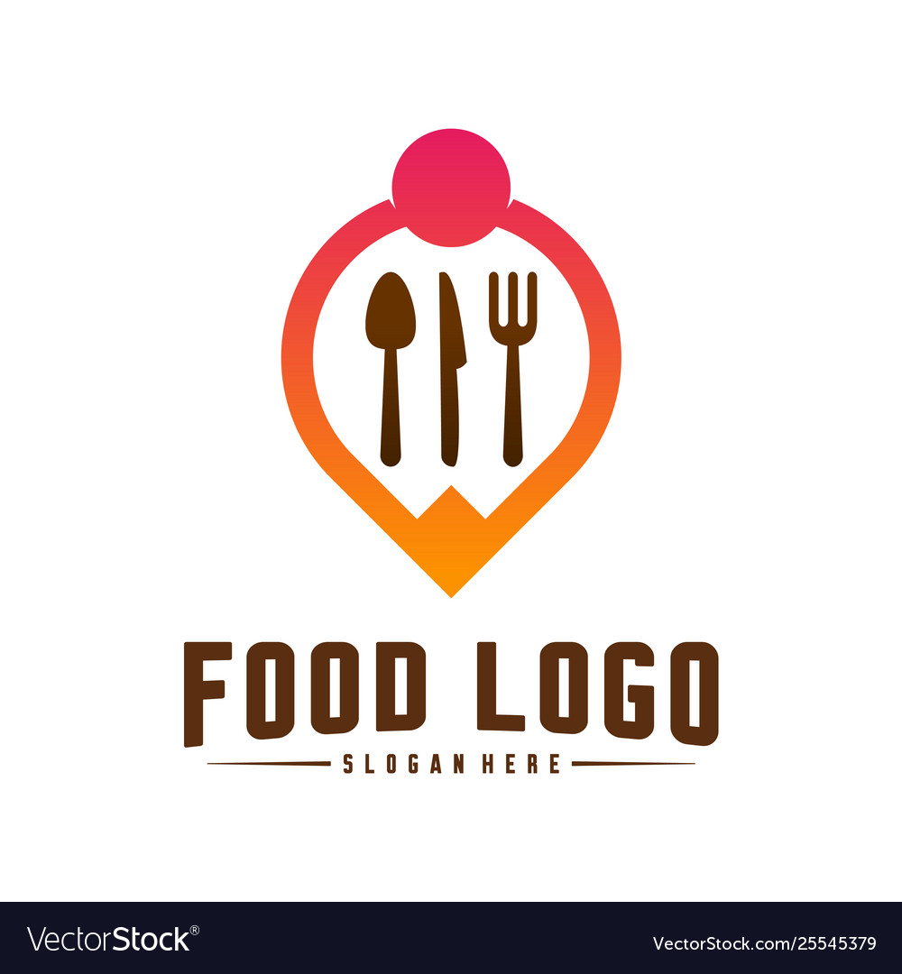 Food point logo design concepts