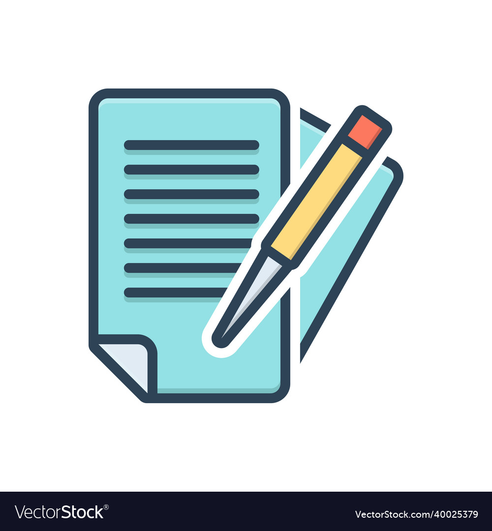 Paperwork Royalty Free Vector Image - Vectorstock