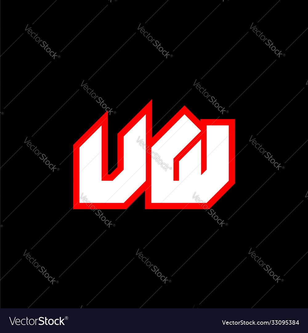 Uw Logo Design Anfangsbuchstabe