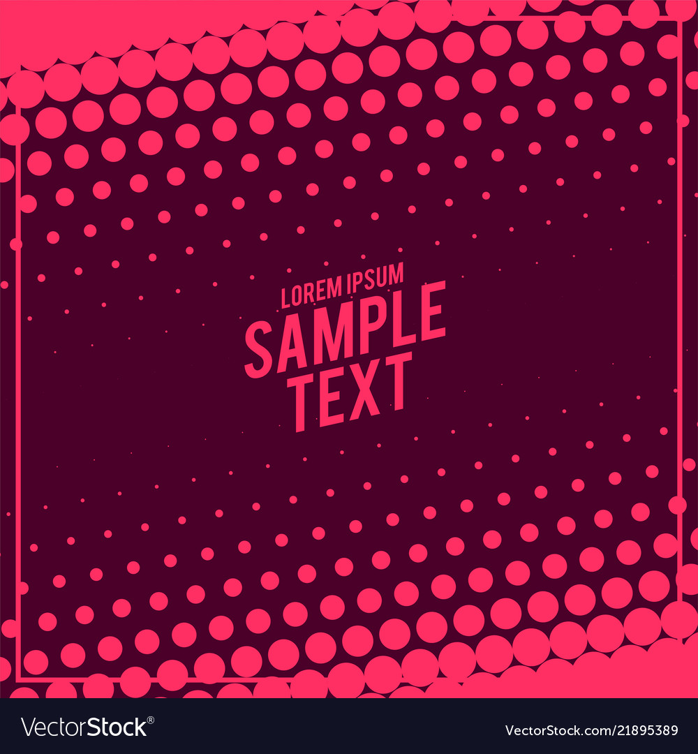 Abstract big halftone pattern design