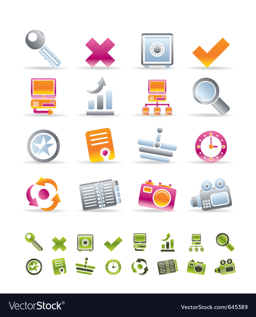 Internet and web site icons
