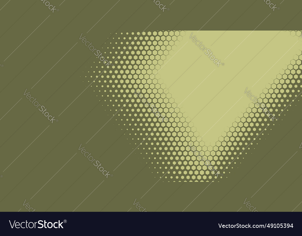 Geometric abstract hexagon two color background