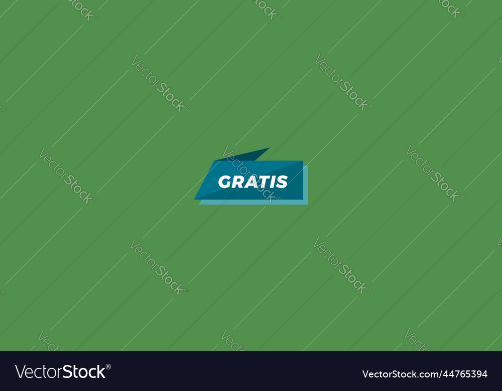 Gratis button template flat design
