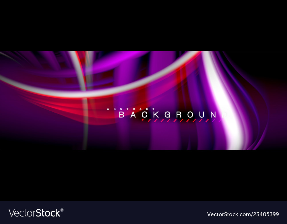 Blurred fluid colors background abstract waves Vector Image