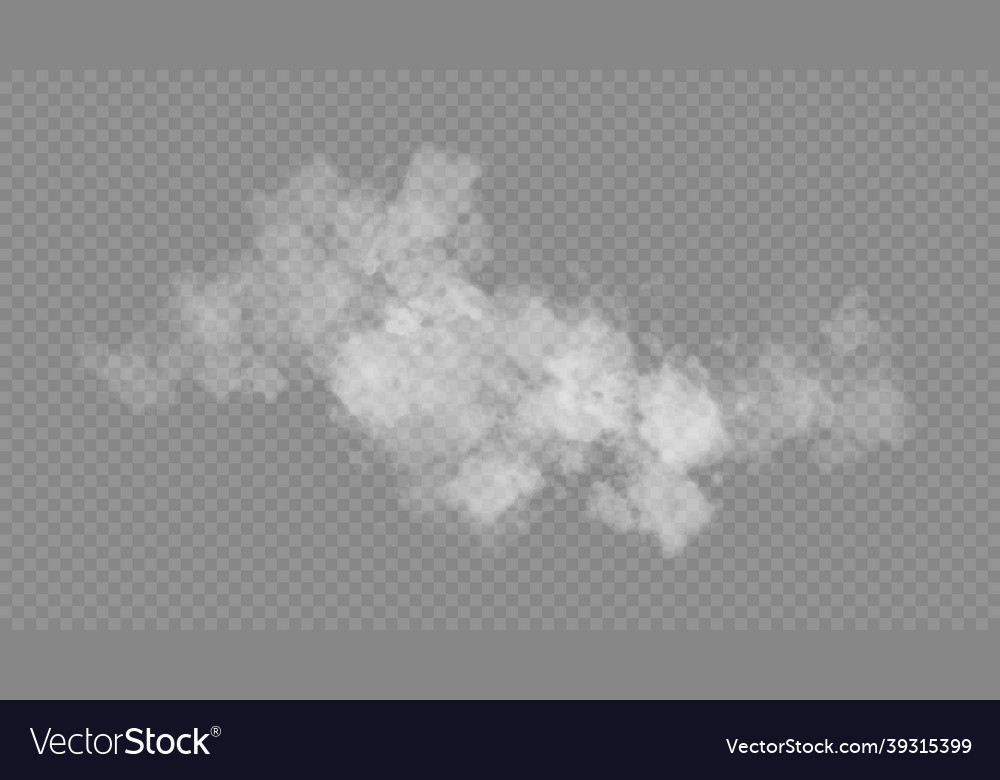 Fog or smoke white cloudness