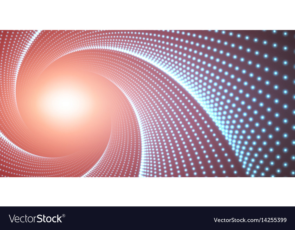 Infinite round twisted tunnel