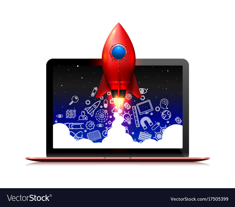 Running a space rocket from computer