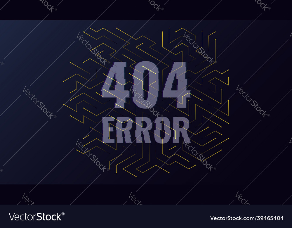 404 error concept non-existent page vector image 404 error concept non-existent page