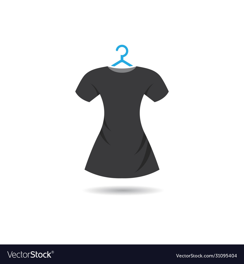 Clothes logo template icon Royalty Free Vector Image