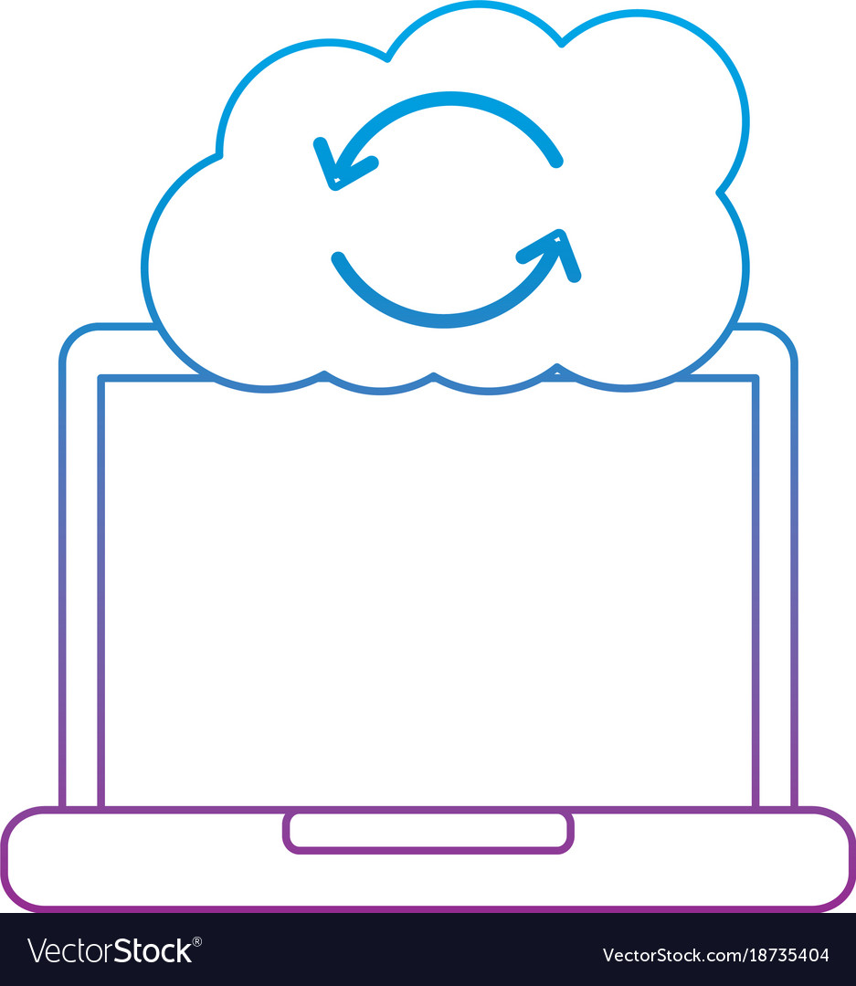Cloud storage device laptop with data base