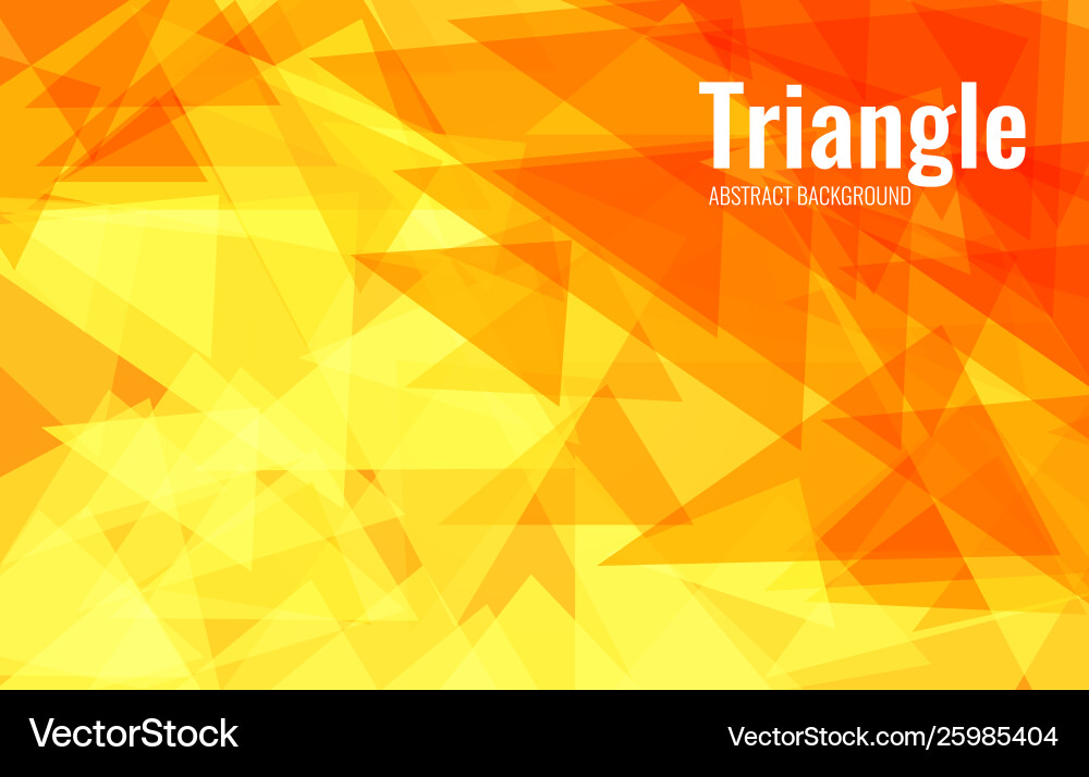 Orange Abstract Background Chaotically Moving Vector Image