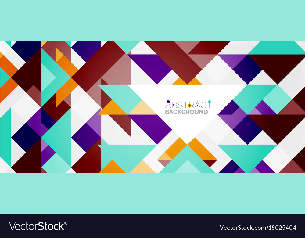 Triangle pattern design background
