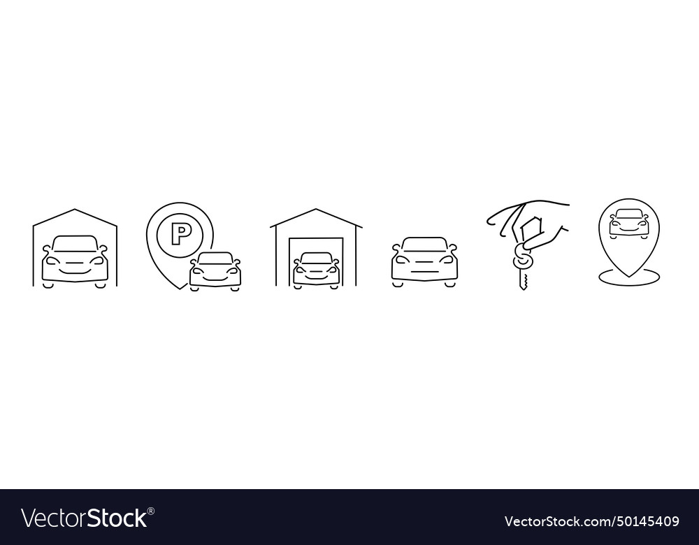 Set of loading icons load bar