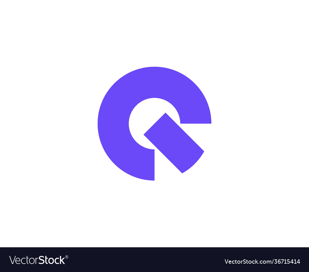 A letter g from abstract shapes application icon