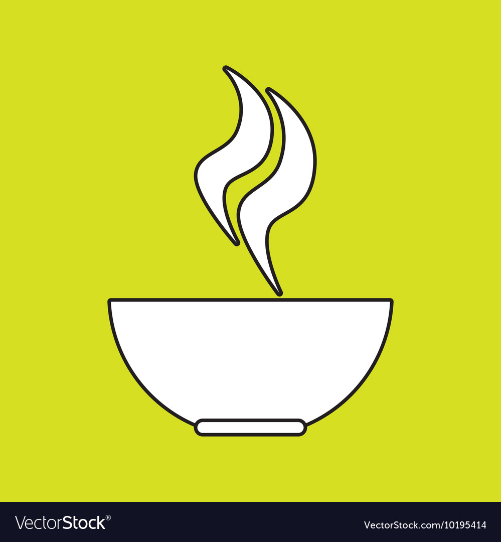 Cup coffee smoke icon