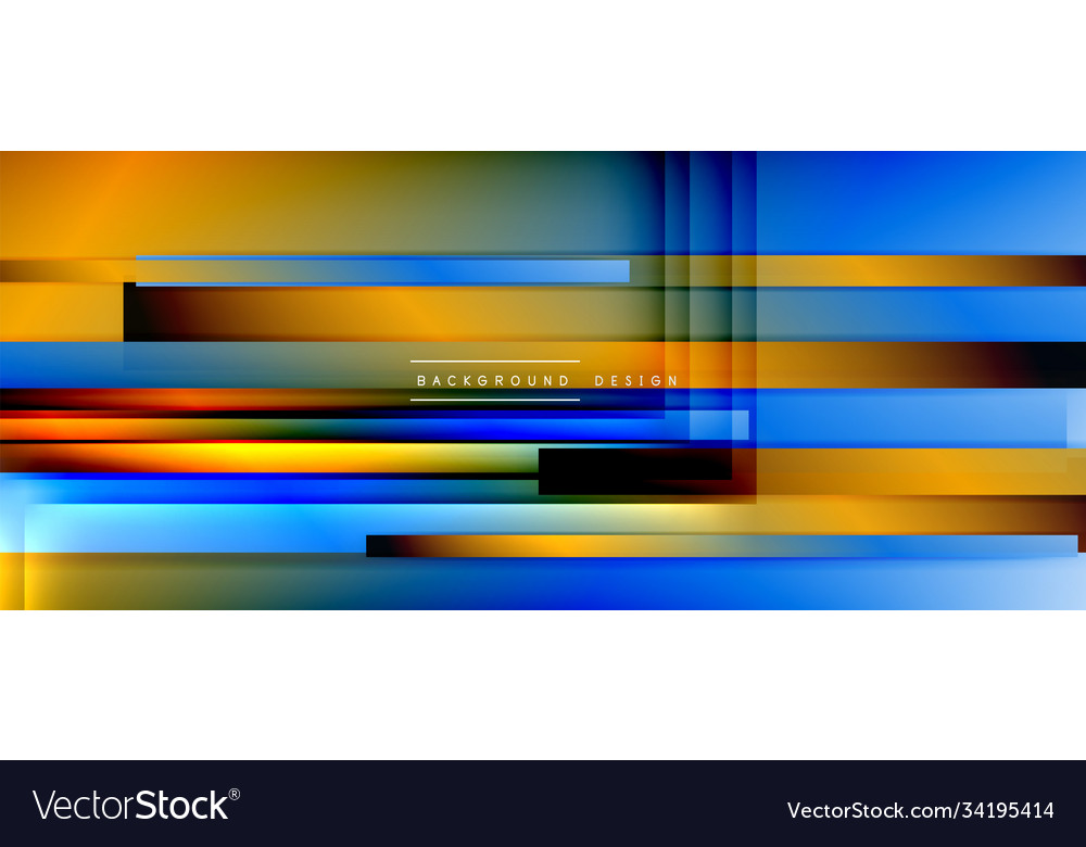 Dynamic lines on fluid color gradient trendy