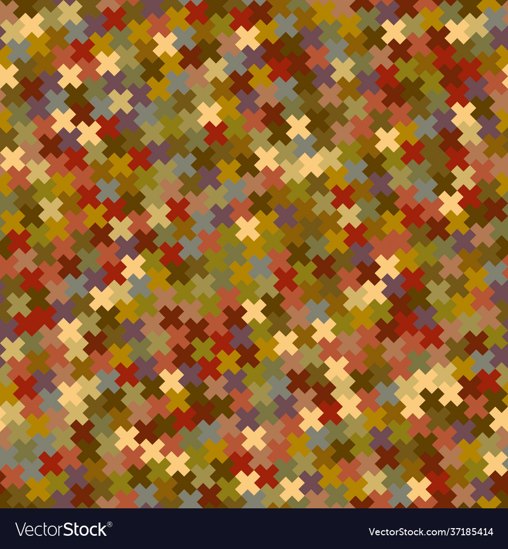 Seamless noise pattern multicolored pixel vector image Seamless noise pattern multicolored pixel
