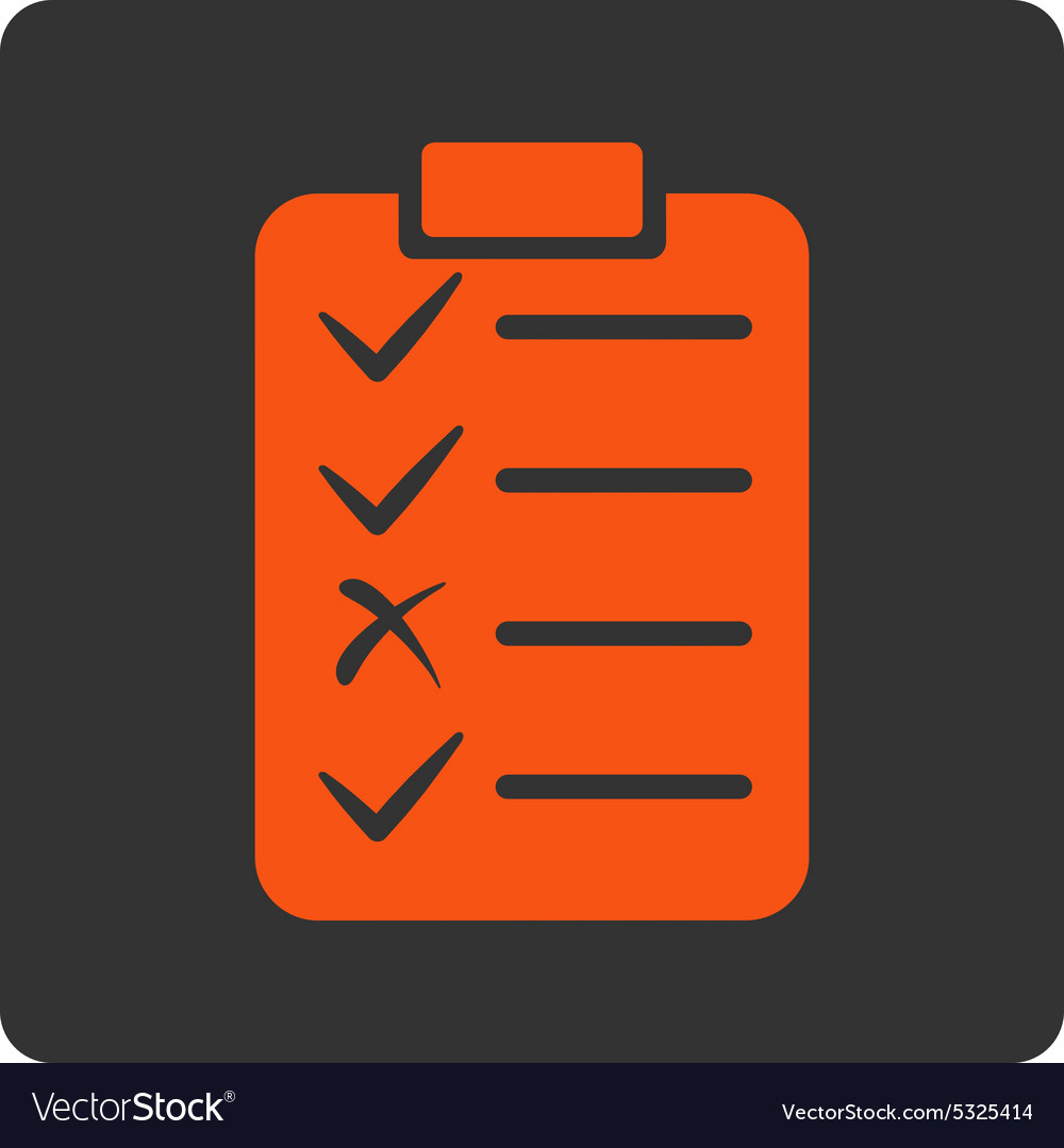 Task list icon from commerce buttons overcolor set