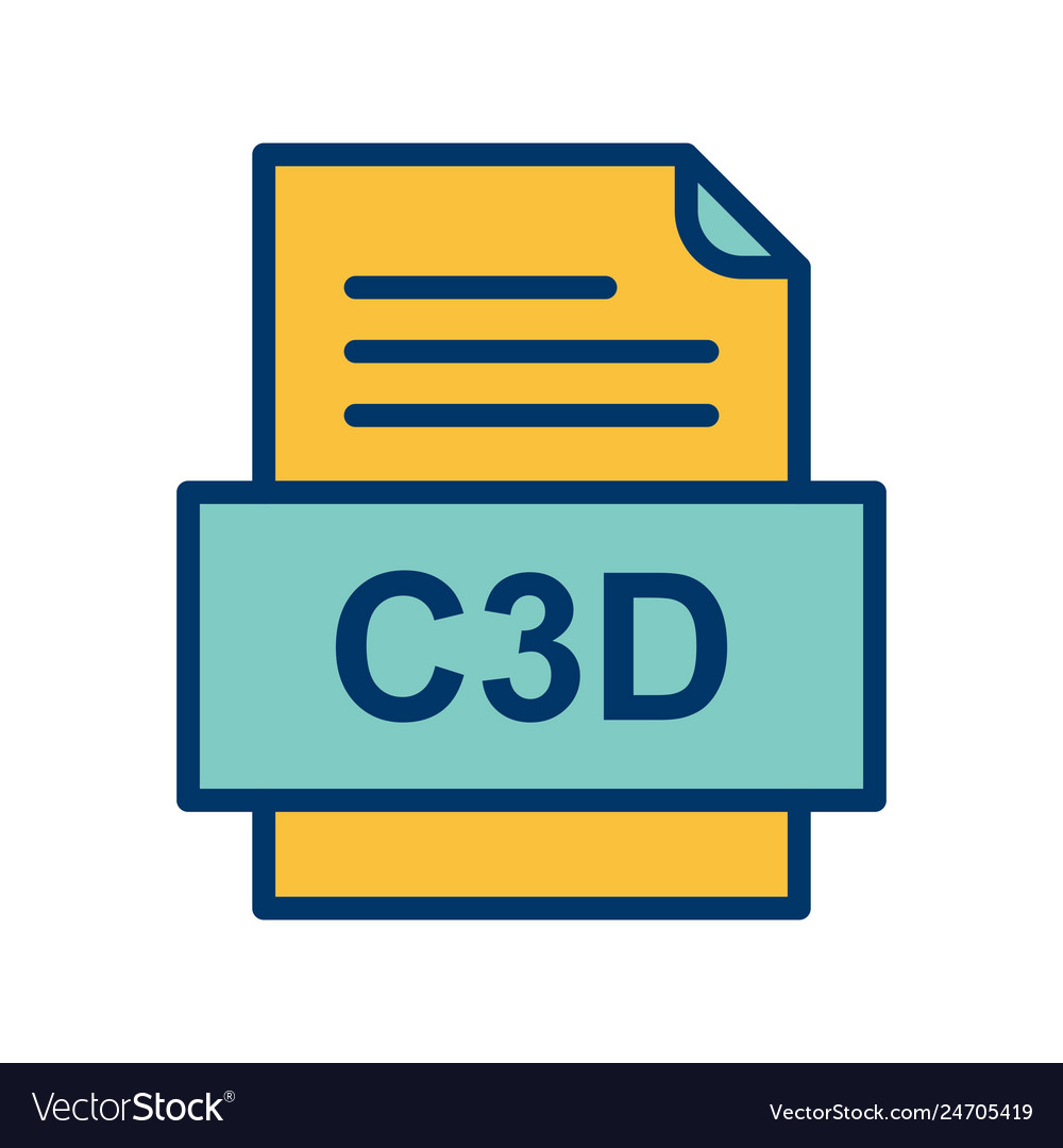 C3d file document icon