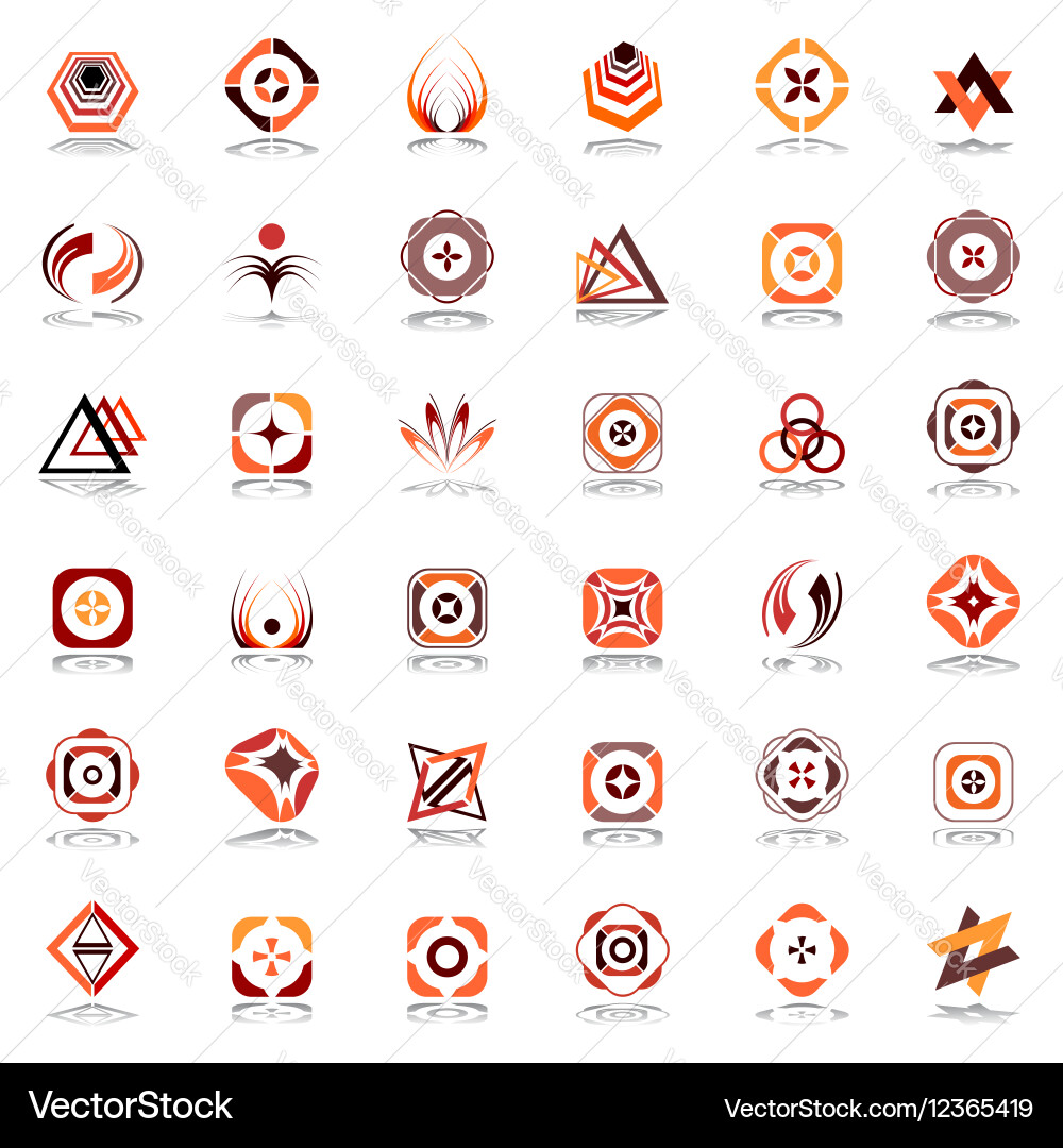 Design elements Royalty Free Vector Image - VectorStock