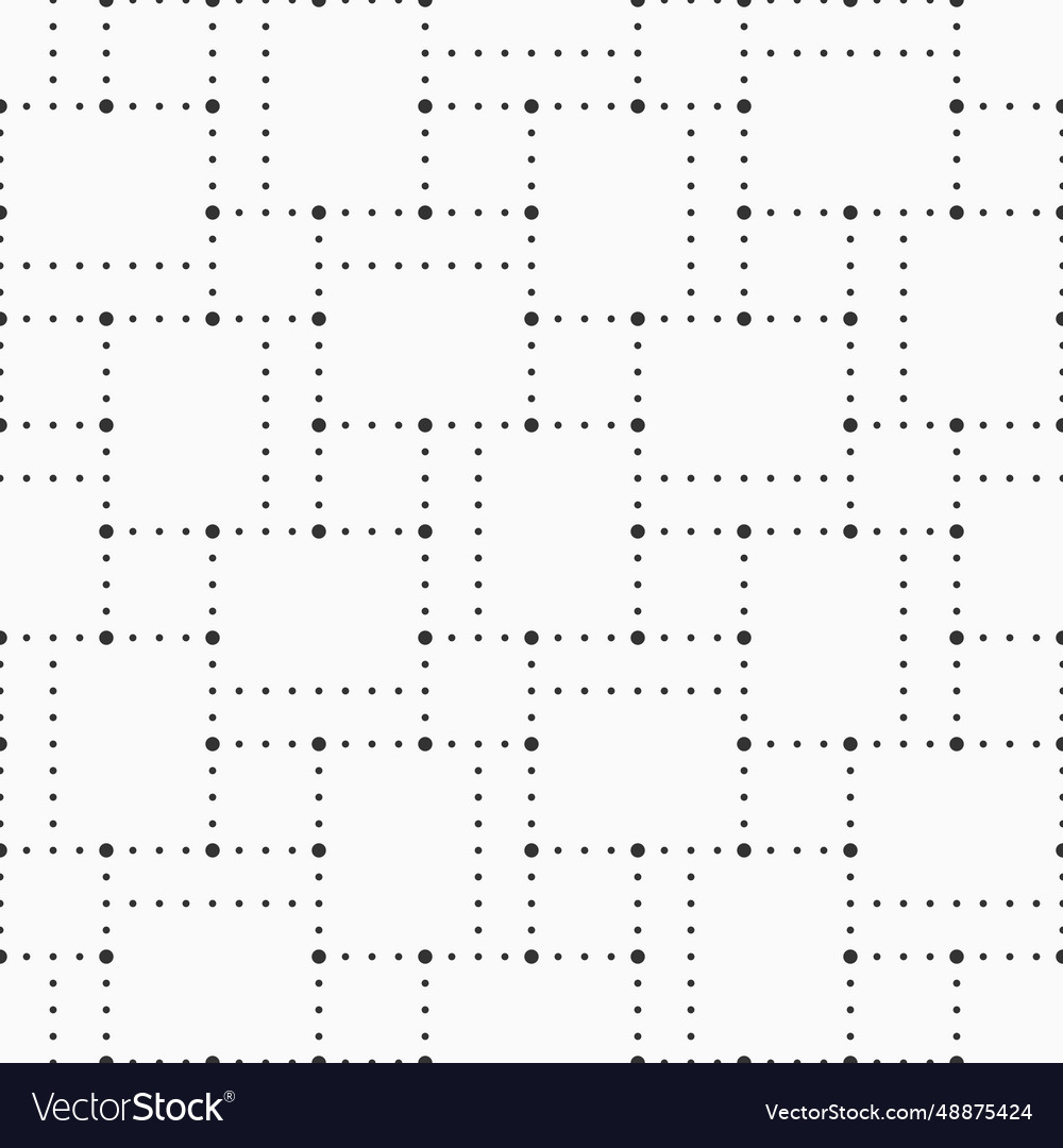Abstract seamless pattern with dots dotted vector image Abstract seamless pattern with dots dotted