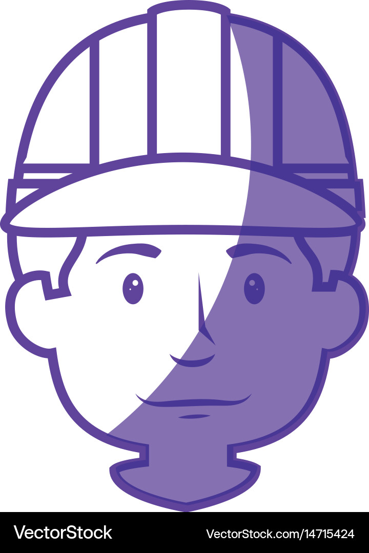 Construction worker icon Royalty Free Vector Image