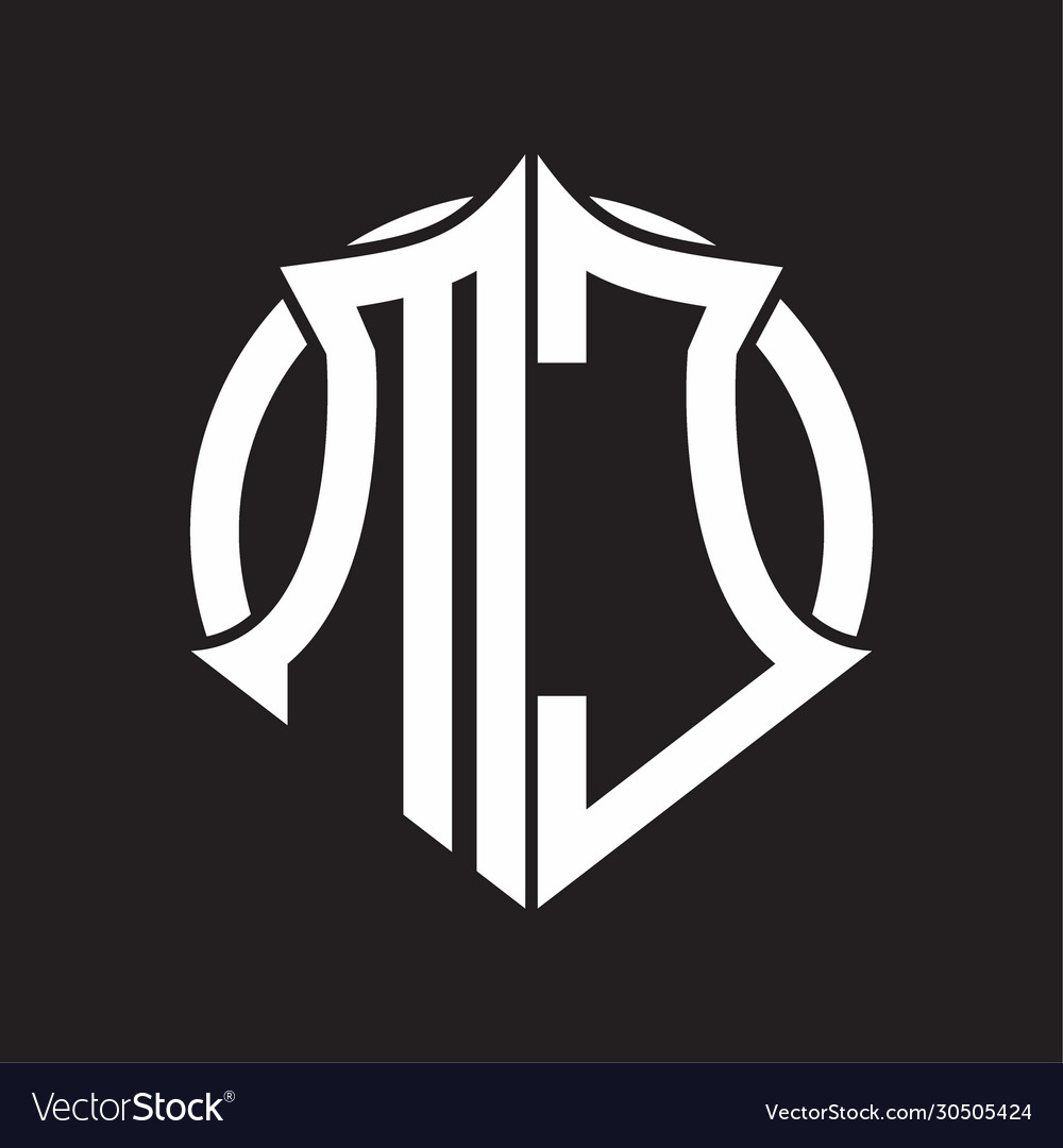 Mc logo monogram with emblem and circle rounded