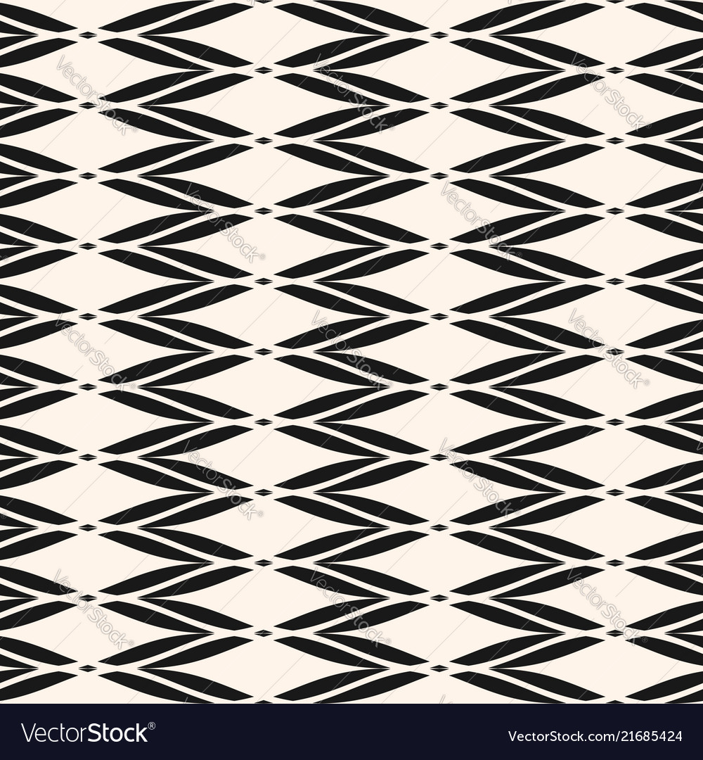 Seamless pattern with curved shapes elegant mesh vector image Seamless pattern with curved shapes elegant mesh