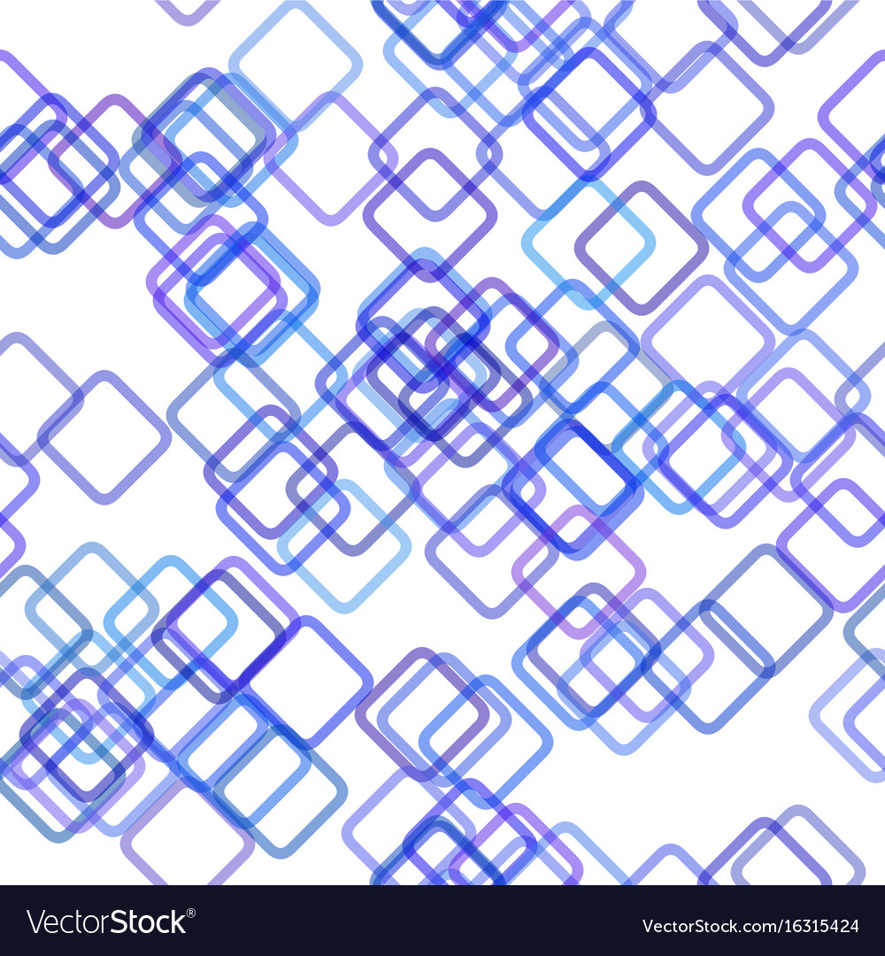 Seamless square background pattern