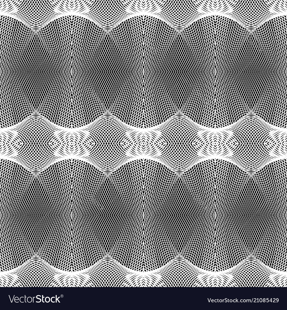 Design seamless monochrome pattern