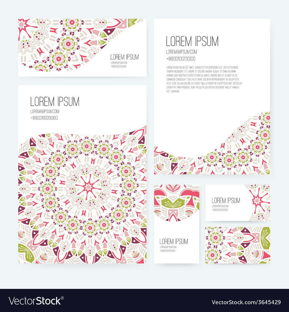 Ornamental business set design