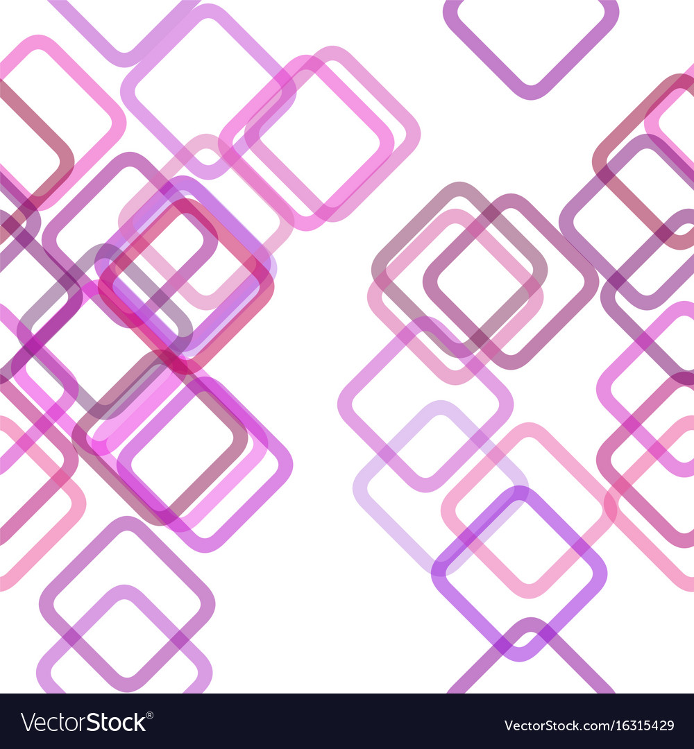 Seamless square background pattern